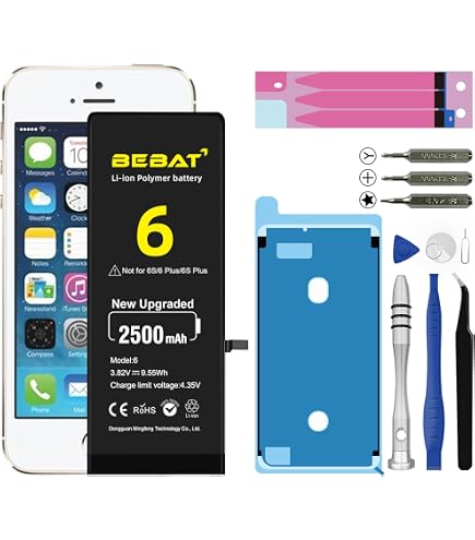 Amazon.com: iFixit Battery Compatible with iPhone 6s : Cell Phones